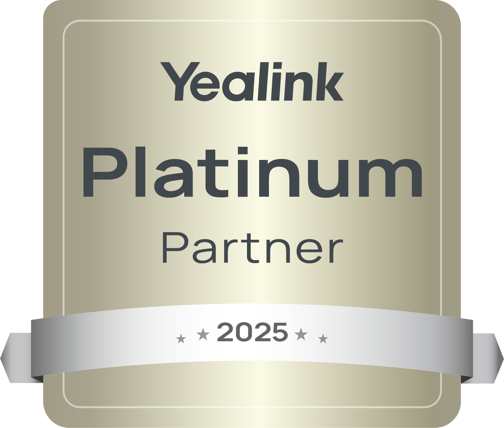 Yealink Platinum Partner DACH 2025 Partnerstatus